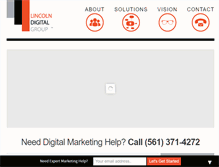 Tablet Screenshot of lincolndigitalgroup.com